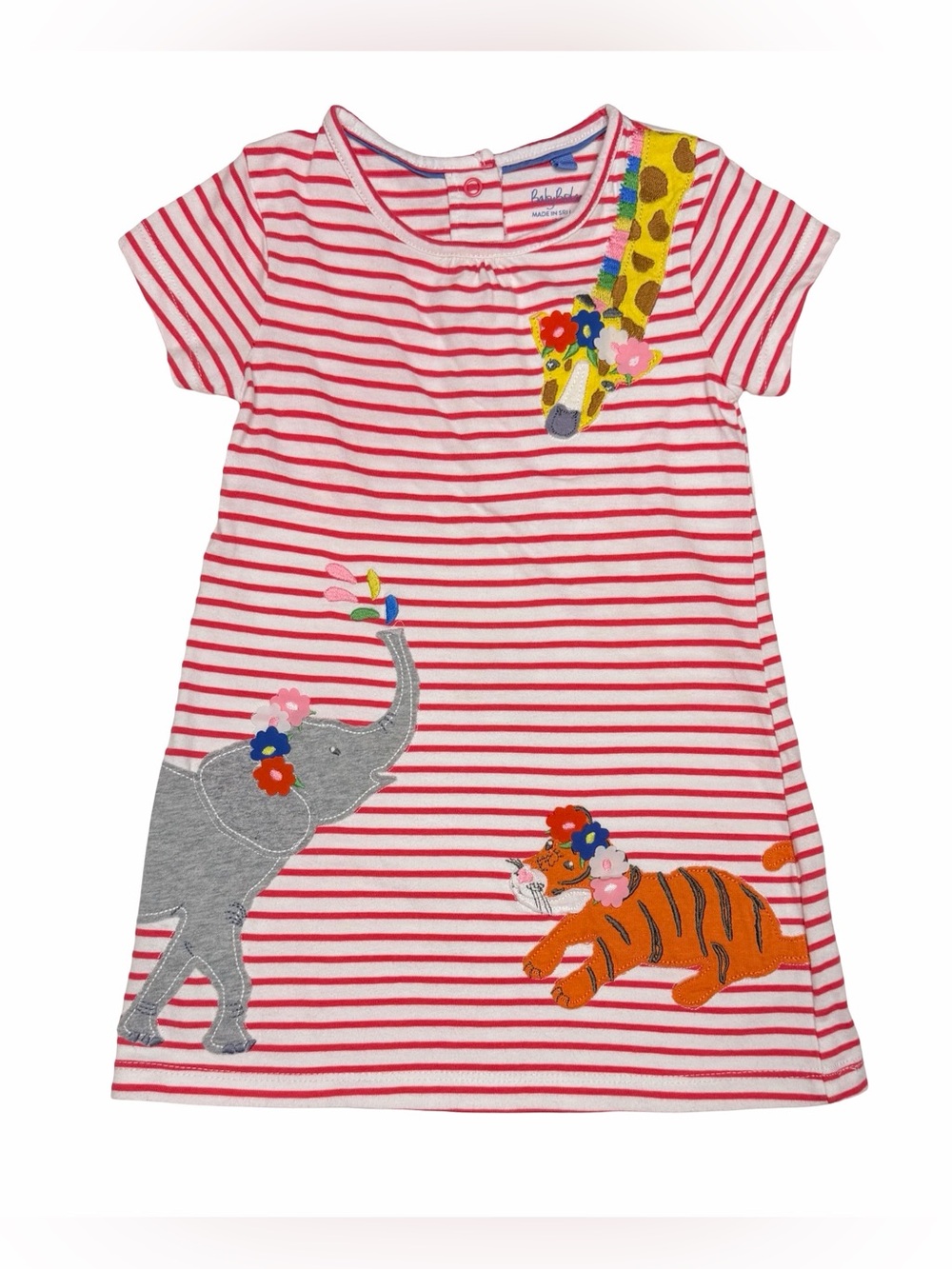 Baby‎ Boden Animal Appliqué Dress